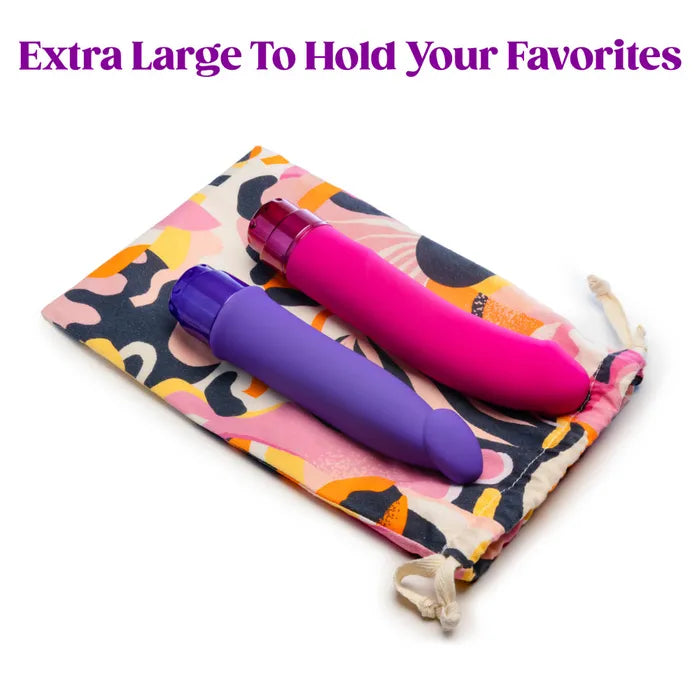 Blush Novelties The Collection Burst Cotton Toy Storage Bag Secondary image