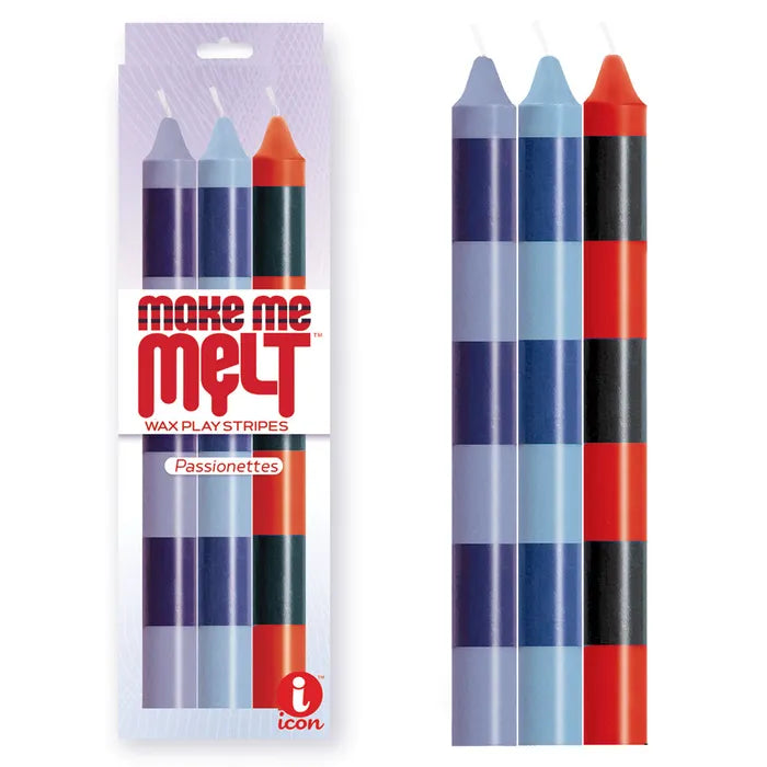 Icon Brands The 9s Make Me Melt Drip Candle 3 Pack Icon Brands