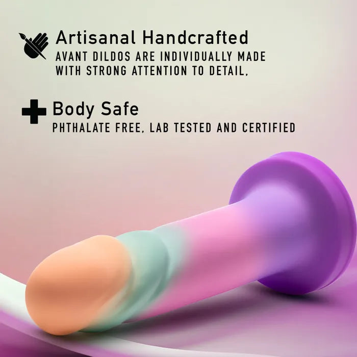 Blush Novelties Avant Sunrise Gaze Dildo 19cm Sherbet Blush Novelties