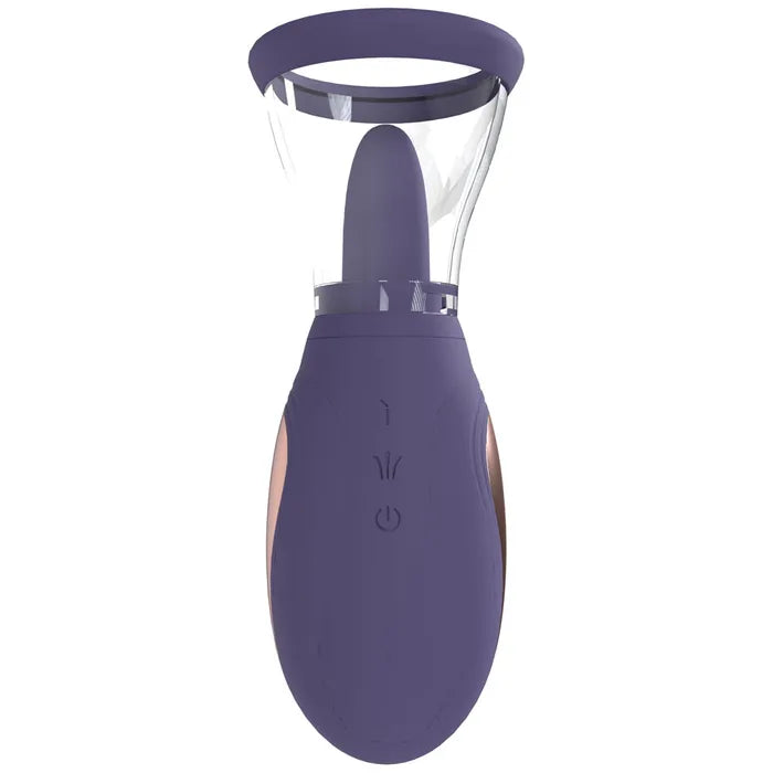 Shots Toys PUMPED Enhance Auto USB Rechargeable Vulva & Brest Pump Purple Shots Toys
