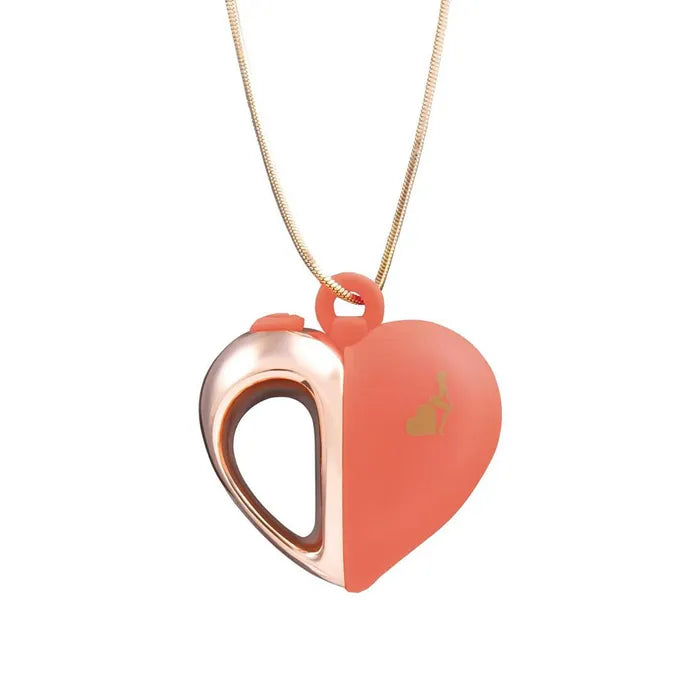 Secret Kisses LAPDANCE Heart Pendant Wearable Necklace Vibrator USB Rechargeable Necklace Vibrator Secret Kisses Main image