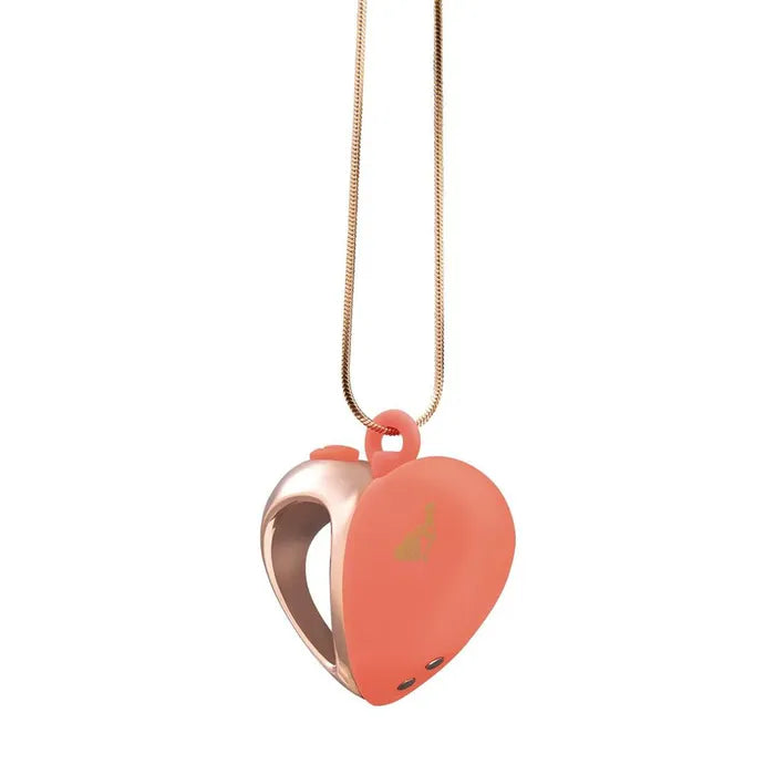 Secret Kisses LAPDANCE Heart Pendant Wearable Necklace Vibrator USB Rechargeable Necklace Vibrator Secondary image