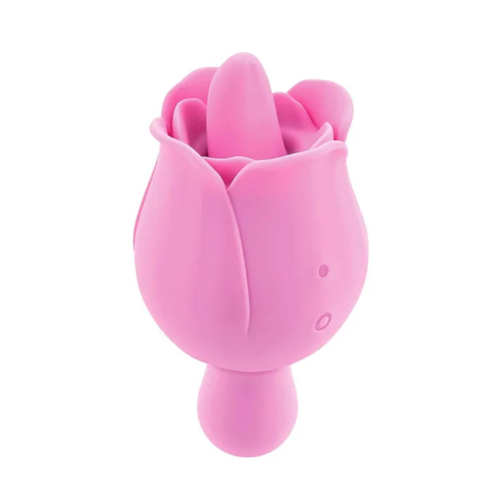 Adam & Eve EVES RAVISHING CLIT FLICKING ROSE USB Rechargeable Rose Flicking Stimulator Adam & Eve Main image