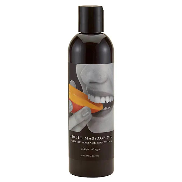 Earthly Body Flavoured Edible Massage Oil 237ml Bottle Earthly Body