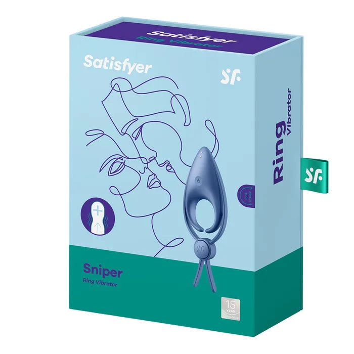 Satisfyer Sniper Vibrating Adjustable Lasso Cock Ring Satisfyer