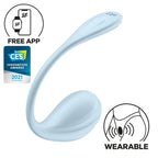 Satisfyer Smooth Petal USB Rechargeable Wearable Stimulator With App Control Satisfyer