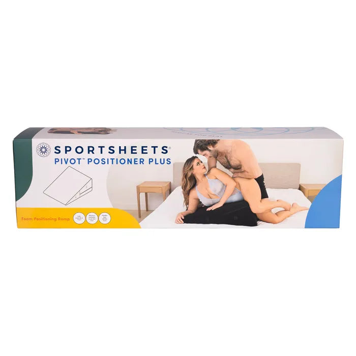 Pivot Positioner Plus Foam Position Cushion XL Black Sportsheets