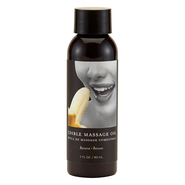 Earthly Body Flavoured Edible Massage Oil 59ml Bottle Earthly Body