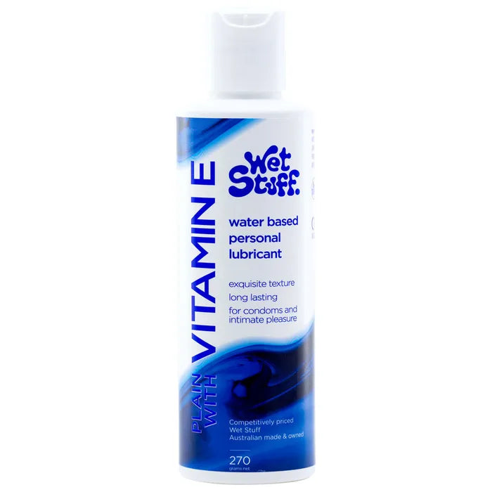 Wet Stuff Plain Water Based Lubricant With Vitamin E 100g Tube Secondary image