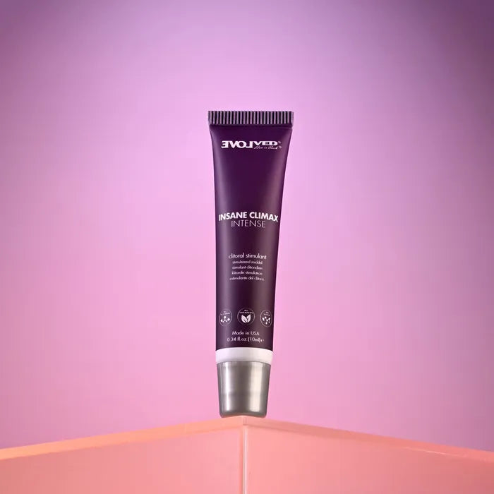 Evolved INSANE CLIMAX INTENSE Clitoral Stimulation Gel 10ml Tube Evolved