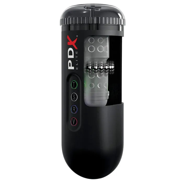 Pipedream Extreme Toyz Elite Moto Blower Powered Masturbator Black Secondary image