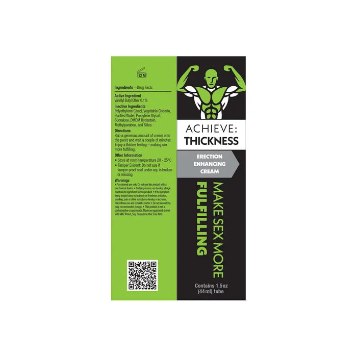 Little Genie Achieve Thickness Erection Enhancing Cream For Men 44ml Little Genie