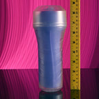 Zero Tolerance POP ON THE GLOW Glow In Dark Purple Vagina Stroker Purple Zero Tolerance