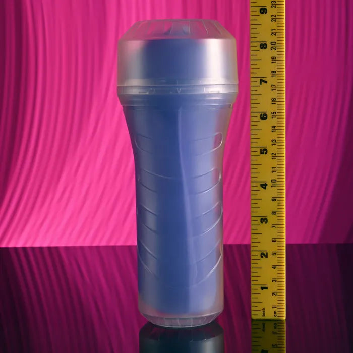 Zero Tolerance POP ON THE GLOW Glow In Dark Purple Vagina Stroker Purple Zero Tolerance