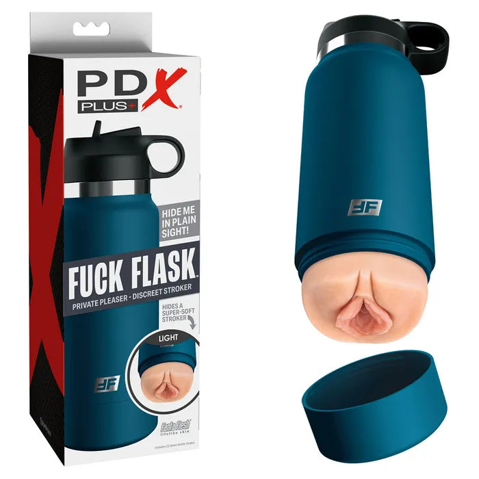 Pipedream PDX Plus Fuck Flask Private Pleaser Discreet Vagina Stroker Flesh Pipedream Main image
