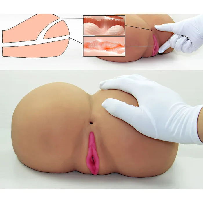Lovetoy Feel Me Bare Giga Ass Lifesize Mega Masturbator Flesh Lovetoy