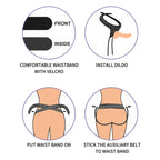 Lovetoy Ingen Easy Adjustable Strap On Harness - No Probe Included Lovetoy