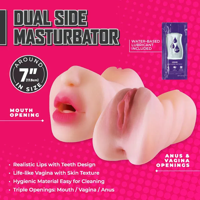 Excellent Power Excellent Power Moist & Surge Double Ended Stroker Flesh Secondary image