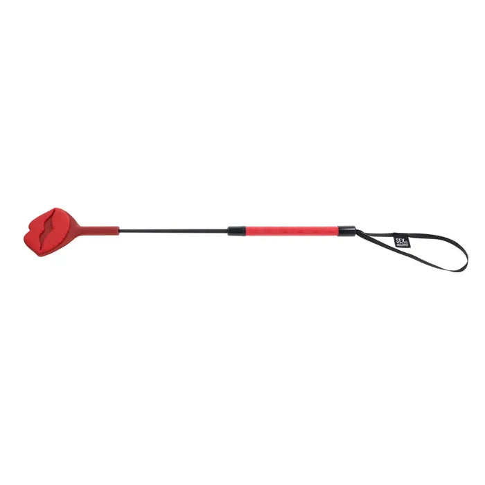 Sportsheets S&M Exs & Ohs Kiss Crop Silicone Tipped Crop Whip Sportsheets