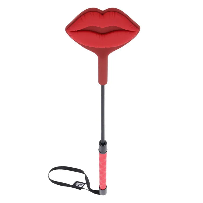 Sportsheets S&M Exs & Ohs Kiss Crop Silicone Tipped Crop Whip Sportsheets