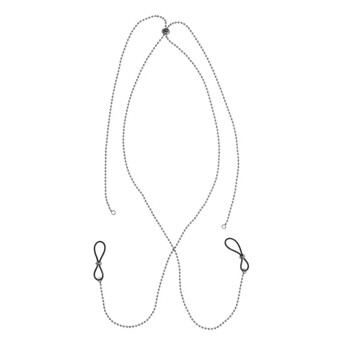 Sportsheets S&M Exs & Ohs Body Jewelry With Nipple Ties Sportsheets Main image