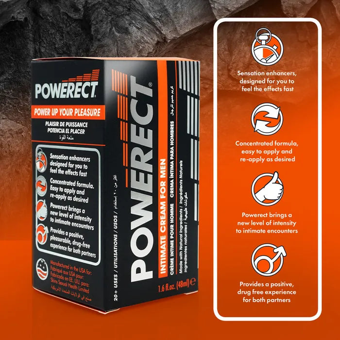 Creative Conceptions Powerect Intimate Enhancer Cream For Men 48ml Tube Creative Conceptions