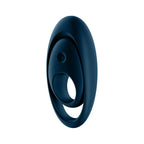 Satisfyer Glorious Duo USB Rechargeable Cock & Balls Ring Dark Blue Satisfyer