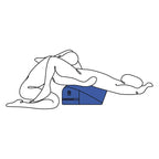 Pivot Positioner Foam Position Cushion Black Sportsheets