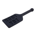 EDGE FUCK TOY Silicone Paddle Silicone Spanking Paddle Black Sportsheets