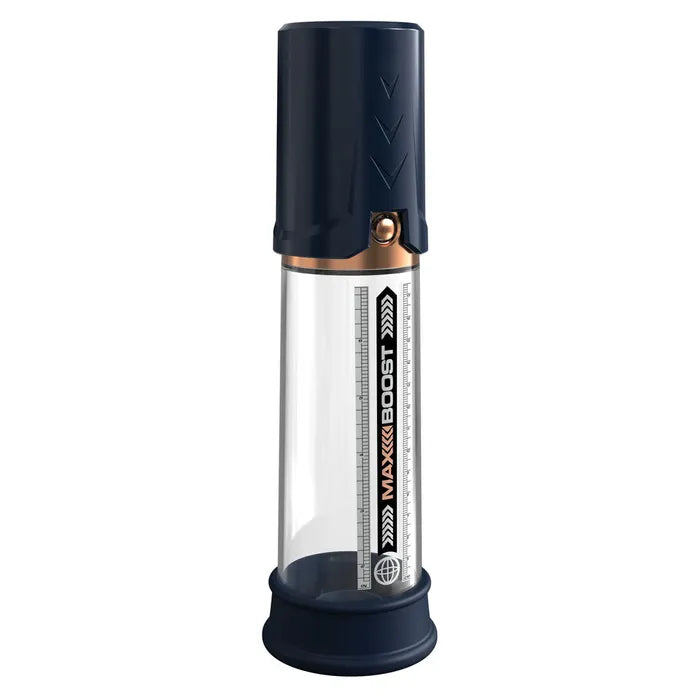 Pipedream Pump Worx Max Boost Penis Pump Blue Pipedream
