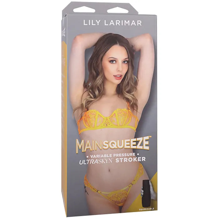 Doc Johnson Main Squeeze Lily Larimar Vagina Stroker Flesh Doc Johnson