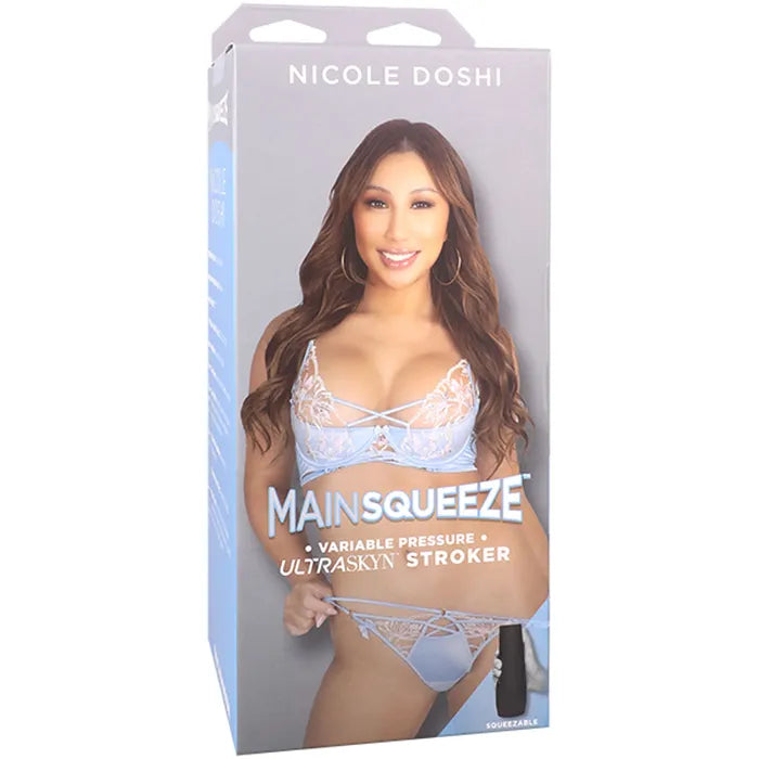 Doc Johnson Main Squeeze Nicole Doshi Vagina Stroker Flesh Doc Johnson