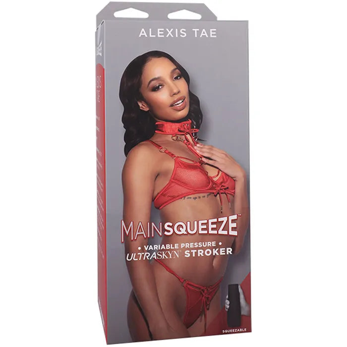 Doc Johnson Main Squeeze Alexis Tae Vagina Stroker Brown Doc Johnson