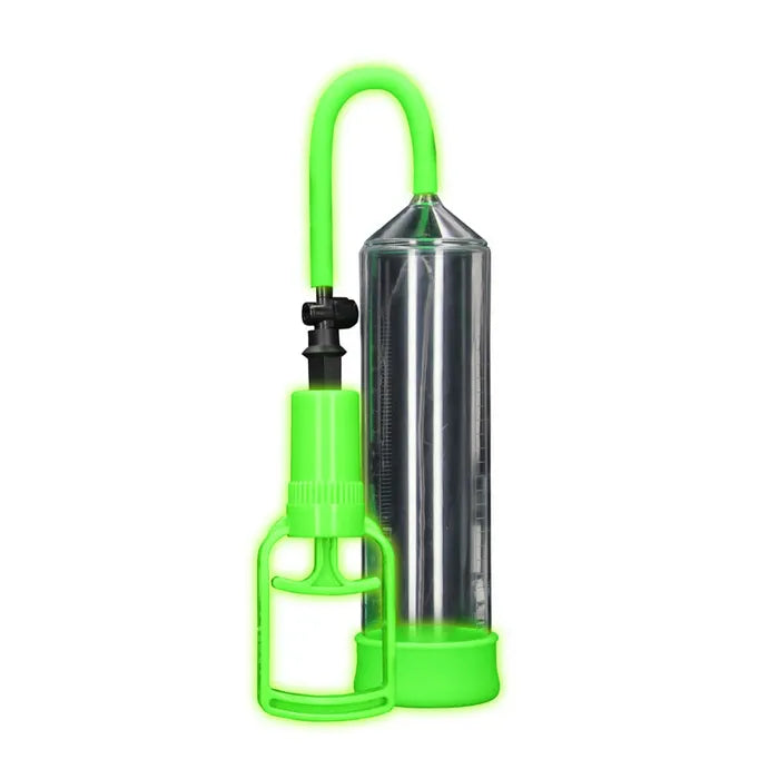 Shots Toys OUCH! Glow In The Dark Comfort Beginner Penis Pump Clear / Glow Shots Toys