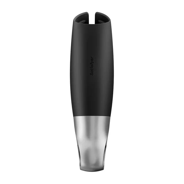 Satisfyer Power USB Rechargeable Vibrating Masturbator With App Control Black Secondary image