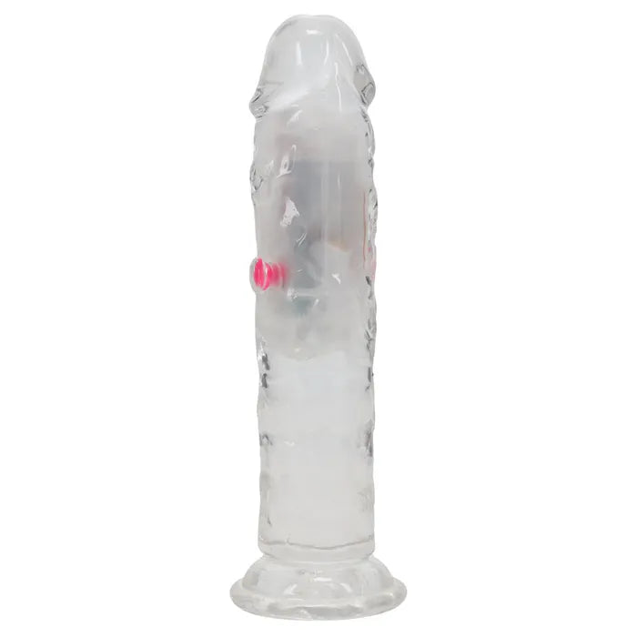 Shots Toys REALROCK 6'' Wireless Rechargeable LED Vibrating Dong With Remote 6 Inch Shots Toys