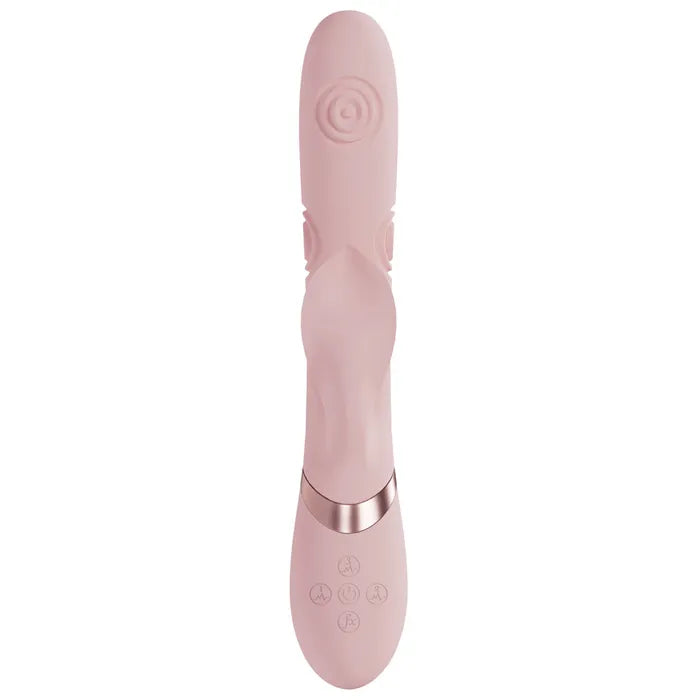 Shots Toys VIVE Fronda USB Rechargeable Tapping Rabbit Vibrator Shots Toys