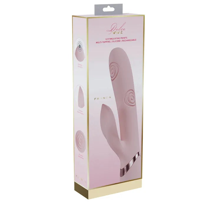 Shots Toys VIVE Fronda USB Rechargeable Tapping Rabbit Vibrator Shots Toys