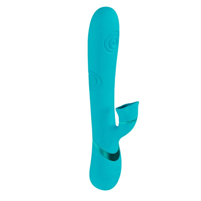 Shots Toys VIVE Fiore USB Rechargeable Tapping Rabbit Vibrator Shots Toys