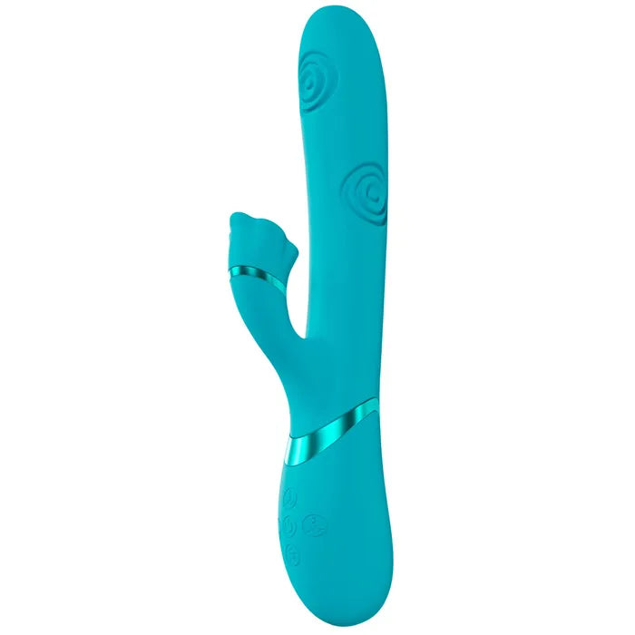 Shots Toys VIVE Fiore USB Rechargeable Tapping Rabbit Vibrator Shots Toys
