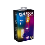 Shots Toys REALROCK 6'' Wireless Rechargeable LED Vibrating Dong With Remote 7 Inch Shots Toys
