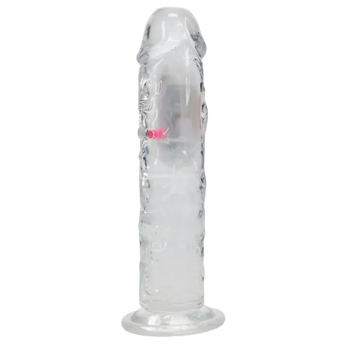 Shots Toys REALROCK 6'' Wireless Rechargeable LED Vibrating Dong With Remote 8 Inch Shots Toys