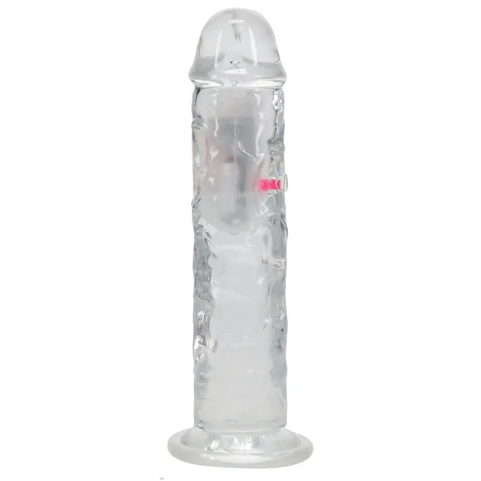Shots Toys REALROCK 6'' Wireless Rechargeable LED Vibrating Dong With Remote 8 Inch Shots Toys