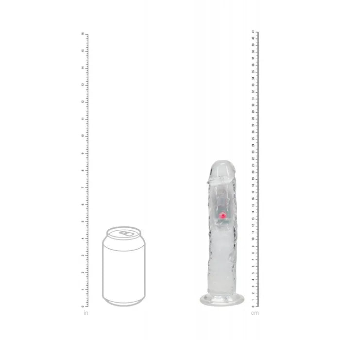 Shots Toys REALROCK 6'' Wireless Rechargeable LED Vibrating Dong With Remote 8 Inch Shots Toys