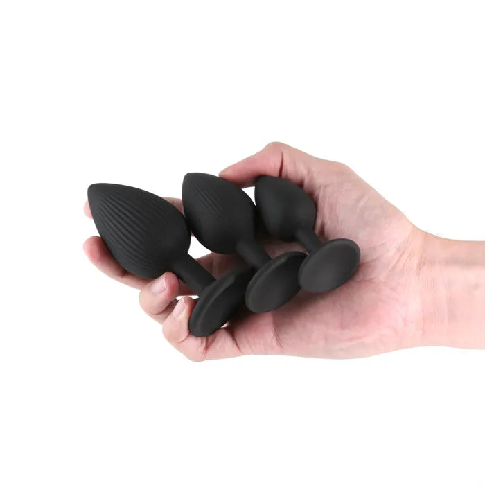 NS Novelties Renegade Triple Ace Kit Butt Plugs Set Of 3 Sizes Secondary image