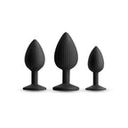 NS Novelties Renegade Triple Ace Kit Butt Plugs Set Of 3 Sizes NS Novelties