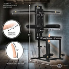 XR Brands Master Series Deluxe nforcer Chair With Mains Powered Sex Machine XR Brands