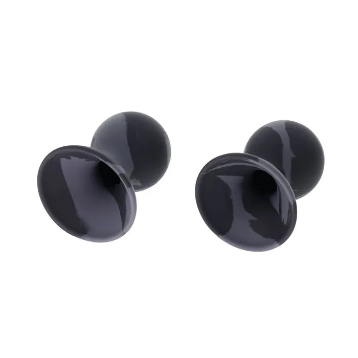 SPORTSHEETS Velvet Noir Silicone Nipple Suckers Set Of 2 Sportsheets