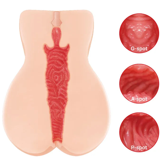 Kokos Vanilla Onahole 004 Dual Layer Vagina Stroker Flesh Kokos