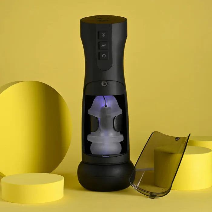 Playboy Pleasure END GAME USB Rechargeable Vibrating & Self Sanitising Stroker Secondary image